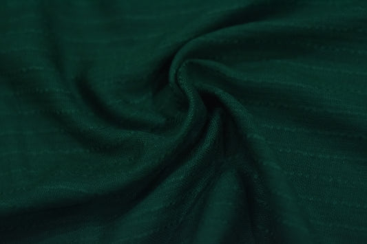 STRIPED SLUB LAWN SHAWL- DARK GREEN
