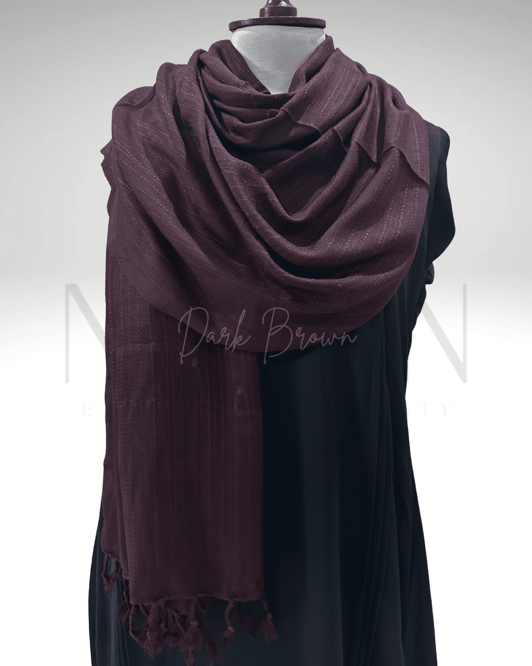 striped-slub-lawn-shawl--dark-brown-nurain-35425551