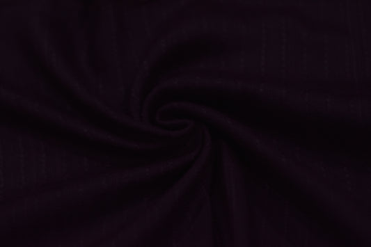 STRIPED SLUB LAWN SHAWL- BLACK